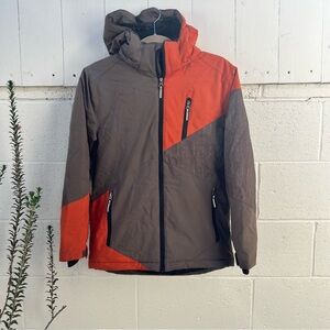 Kids Two-Tone Ski Jacket